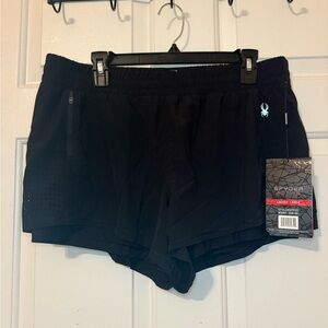 Spyder Women's Athletic Black Shorts